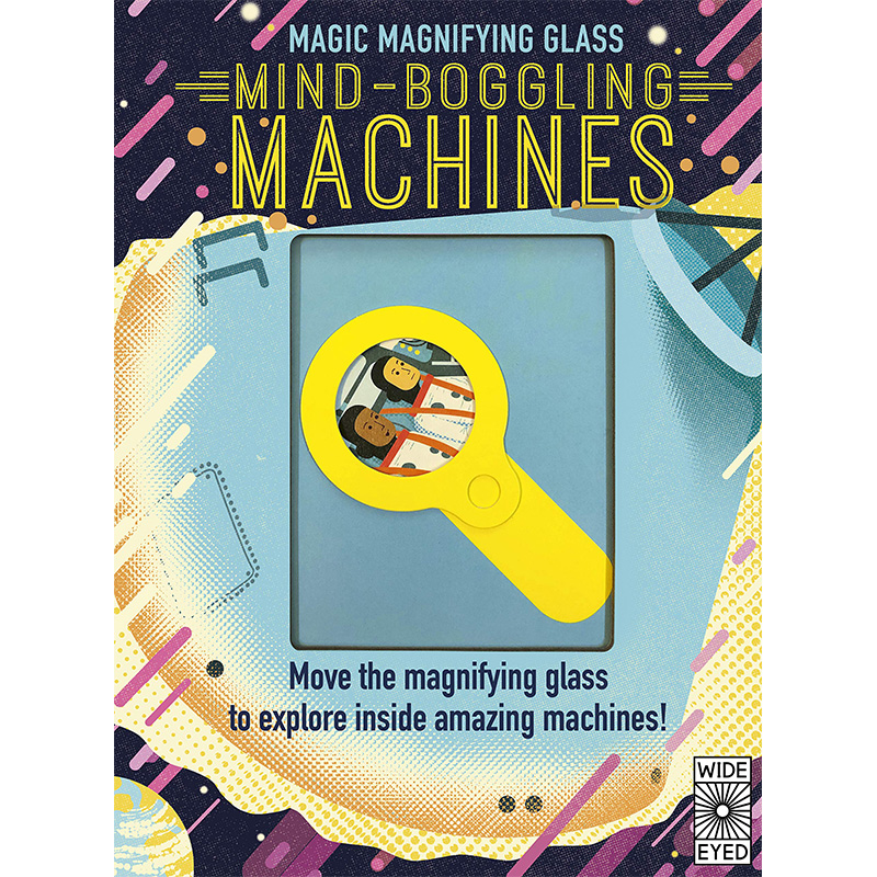 【预售】【Magic Magnifying Glass】Mind-Boggling Machines 【魔法放大镜】令人难以置信的机器 英文原版图书籍正版 青少年读物