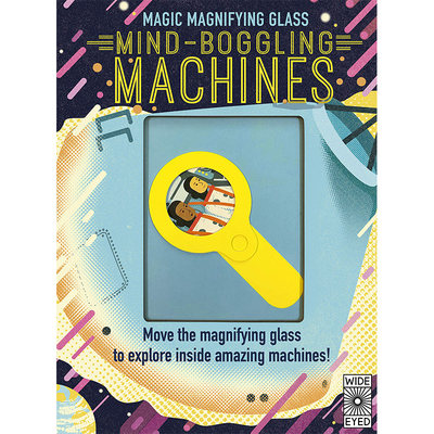 【预售】【Magic Magnifying Glass】Mind-Boggling Machines 【魔法放大镜】令人难以置信的机器 英文原版图书籍正版 青少年读物