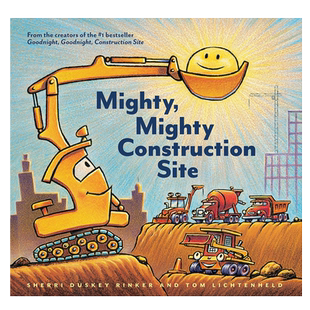 6岁 建筑工地 预售 Mighty Construction 英文儿童绘本 强大 Site强大 亲子读物适合3