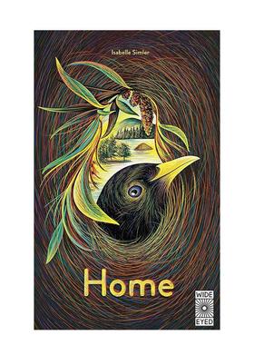 【预售】家Home【法国插画师Isabelle Simler】英文儿童图书籍进口原版Wide Eyed Editions3-6岁