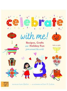 【现货】和我一起庆祝吧!Celebrate With Me!英文进口原版儿童绘本图书3-6岁Laura Gladwin节日庆典