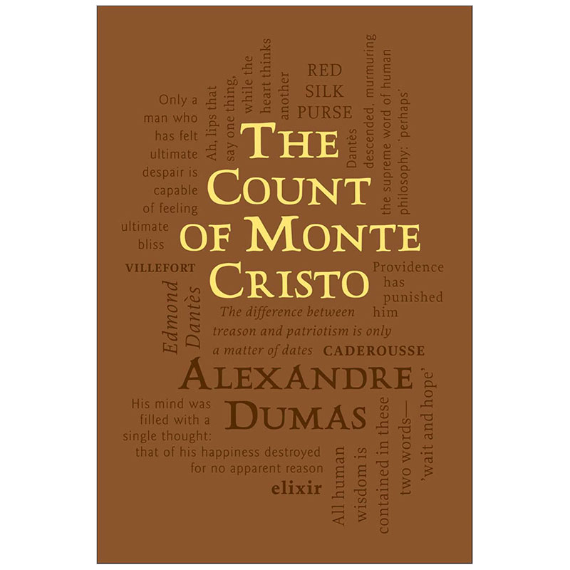 【预售】字云经典系列The Count of Monte Cristo(Word Cloud Classics)基督山伯爵大仲马英文原版图书籍正版 Alexandre Dumas