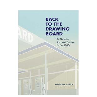 the 现货 Back Drawing 艺术画册画集Yale 年代 英文进口原版 回到绘图板：埃德·拉斯查1960 University 艺术与设计 Board
