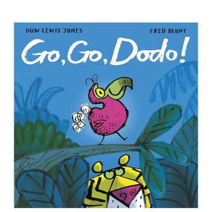 渡渡鸟 Blunt Fred Lewis 现货 冲呀 Jones; Dodo 英文进口原版 illustrated 儿童绘本图书Huw