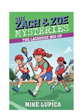【预售】扎克和佐伊06曲棍球混搭ZACH AND ZOE 06 LACROSSE MIX英文进口原版章节书儿童图书籍LUPICA  MIKE