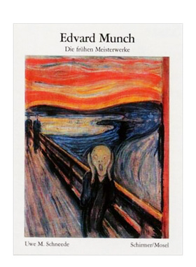 【现货】【Schirmer Visual Library】Edvard Munch:Early Masterpieces，爱德华·蒙克:早期作品 英文原版图书籍进口正版
