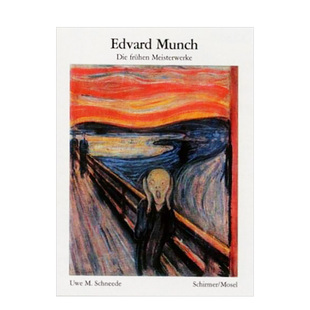 Early 现货 Edvard Masterpieces 英文原版 Visual 早期作品 Schirmer 图书籍进口正版 Library 爱德华·蒙克 Munch