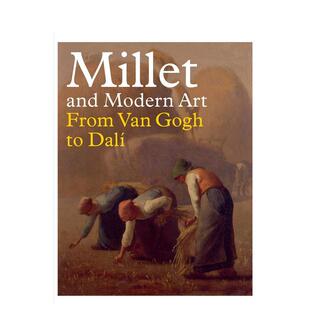 从梵高到达利Millet 艺术画册画集外文图书Simon Van 预售 米勒与现代艺术 Gogh Modern and Dali英文进口原版 Art From