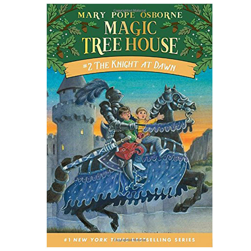 【预售】The Knight at Dawn(Magic Tree House, No. 2)【神奇树屋-2】破晓中的骑士英文原版图书进口适合6-12岁 Sal Murdocca