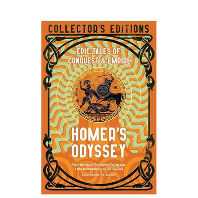 【预售】荷马史诗奥德赛 【Flame Tree Collector's Editions】Homer's Odyssey英文进口原版世界文学正版图书籍Homer, J.K. Jack