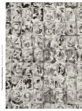 【预售】[耶鲁大学出版社The Condition of Being Here:Drawings by Jasper Johns (Menil Drawing Institute Series)英文原版 正
