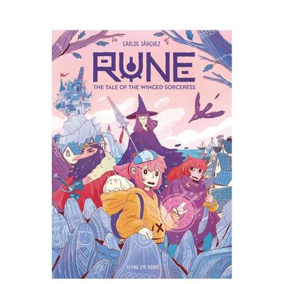 【预售】符文：翼之女巫 Rune: The Tale of the Winged Sorceress 英文进口原版儿童漫画图书Carlos Snchez