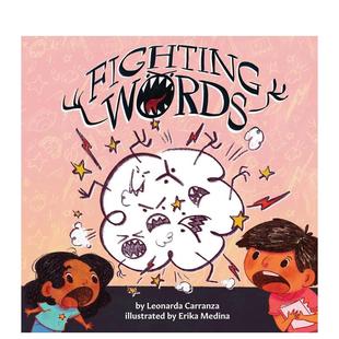 现货 9岁Leonarda 斗嘴Fighting 儿童绘本图书6 Carranza自我认知情绪管理 Words英文进口原版
