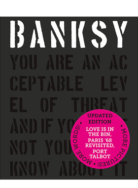【现货】Banksy 街头艺术涂鸦大师 班克西班克斯作品集 英文原版图书籍正版 Gary Shove 精装进口画册 Patrick Potter