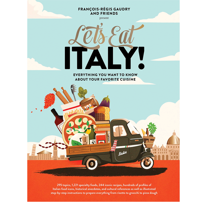 【现货】Let’s Eat Italy!,吃意餐吧!英文原版图书籍进口正版 餐饮 特色文化料理制作厨艺指南菜式菜谱食谱