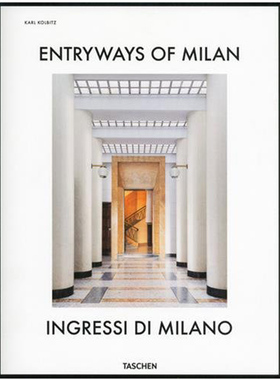 【现货】米兰的大厅 漂亮的大厅 英文原版 Entryways of Milan - Ingressi Di Milano 米兰建筑 建筑艺术参考英文原版图书籍