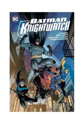 【现货】蝙蝠侠：骑士守望者 Batman: Knightwatch 英文进口原版漫画正版图书籍J. Torres  Eric Owen