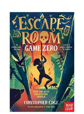 【预售】【获奖作者Chrisher Edge】密室逃生 Escape Room: Game Zero 英文进口原版青少年读物正版图书籍Christopher Edge