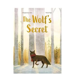 Secret英文进口原版 Cadier人际关系 狼 9岁Morgane 儿童绘本图书6 Wolf 秘密The 预售