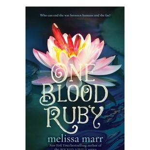 英文原版 青少年读物 One Marr Melissa 图书籍进口正版 血色宝石 Ruby Blood 现货