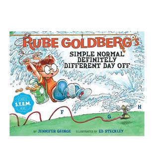 Normal 现货 Goldberg’s Definitely Off英文进口原版 简单正常绝对不同 Day 鲁布·戈德堡 图 休息日Rube Different Simple