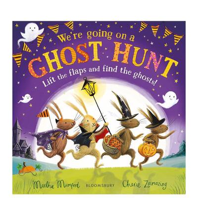 【现货】幽灵追踪大冒险 We're Going on a Ghost Hunt 英文进口原版儿童绘本图书Martha Mumford外文正版