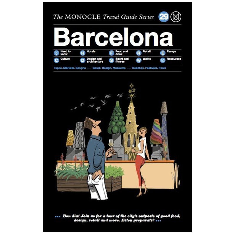 【现货】[Gestalten出版]【Monocle Travel Guide】Monocle旅行指南 Barcelona巴塞罗那 西班牙旅游旅行指南英文原版进口正版