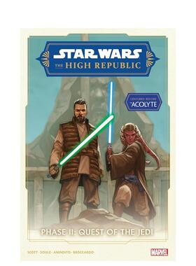 【预售】星球大战：共和国巅峰 第二阶段 绝地探险 总集 Star Wars: The High Republic Phase II  英文漫画 外文进口原版图书籍M