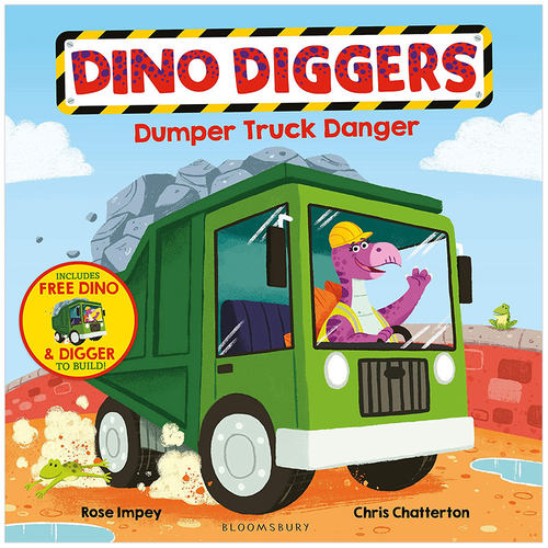 【现货】Dumper Truck Danger翻车车危险：恐龙挖掘机