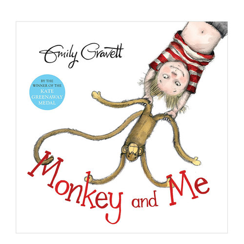 【预售】 Monkey And Me 猴子与我 Emily Gravett绘本 英文原版儿童童书