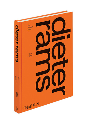 【WH】Dieter Rams: The Complete Works 迪特·拉姆斯作品集 德国产品设计工业设计大师LESS 英文原版图书籍正版 Klaus Klemp