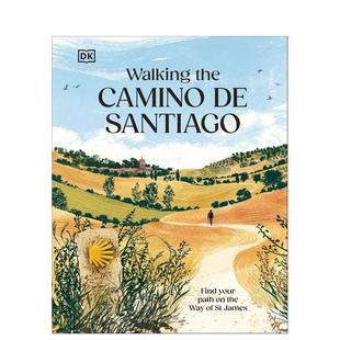 【预售】圣地亚哥朝圣之路 Walking the Camino de Santiago 英文进口原版旅行图书DK外文正版