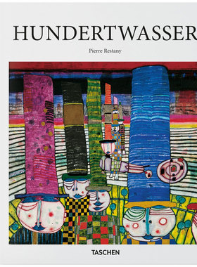 【现货】[TASCHEN出版]【Basic Art 2.0】Hundertwasser 百水先生 基础艺术系列 英文原版图书籍进口正版