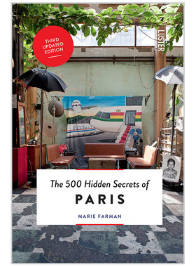 【现货】【500个隐藏秘密旅行指南】The 500 Hidden Secrets of Paris 巴黎 英文版 旅游攻略 英文原版图书籍正版 Marie Farman