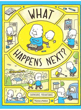 【预售】What Happens Next? 接下来会发生什么？吉竹伸介绘本 后来呢后来怎么了 英文原版进口正版 绘本 Shinsuke Yoshitake