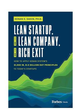 【预售】从精益创业到精益公司，再到成功退出 Lean Startup  to Lean Company  to Rich Exit 英文进口原版商业行销图书Kenan E.