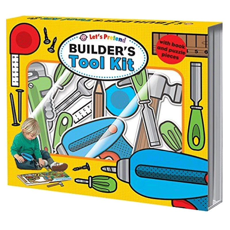 【现货】Builder’s Tool Kit一起模拟建筑工具套装英文儿童游戏读物纸板书（绝版）