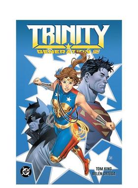 【现货】神奇女侠 DC漫画 三位一体：S世代 Trinity: Generation S 英文进口原版漫画图书 Tom King  Belen Ortega  Daniel Sampe