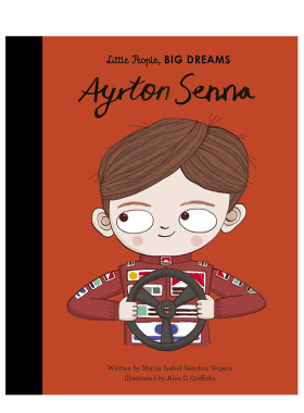 【现货】【小人物，大梦想】Ayrton Senna埃尔顿·塞纳 英文原版图书籍进口正版 儿童绘本