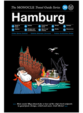 【现货】【Monocle Travel Guide】Monocle旅行指南 Hamburg德国汉堡英文原版图书籍进口正版