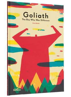 【现货】 Goliath: The Boy Who Was Different 歌利亚:那个与众不同的男孩 英文书 儿童艺术绘本 3-6岁 Little Gestalten Ximo