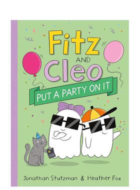【预售】菲茨和克莱奥#1Fitz and Cleo【鬼鬼系列】英文进口原版儿童漫画图书3-6岁Stutzman  Jonathan ; Fox  Heather