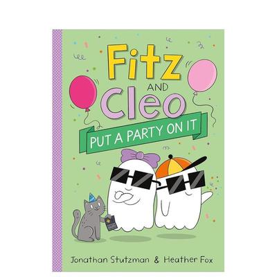 【预售】菲茨和克莱奥#1Fitz and Cleo【鬼鬼系列】英文进口原版儿童漫画图书3-6岁Stutzman  Jonathan ; Fox  Heather
