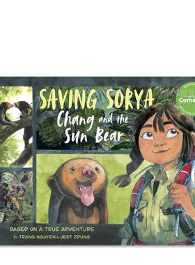 【预售】【2023卡内基插画奖短名单】拯救索里亚 Saving Sorya英文儿童绘本原版图书进口外版书籍Nguyen Thi Thu Trang