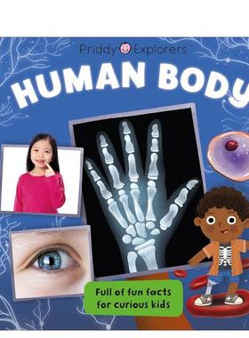 【现货】【普里迪探索者】人体 Priddy Explorers: Human Body英文进口原版儿童绘本图书Priddy, Roger知识百科