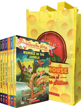 【现货】GS 10TH ANNIV 10-BOOK BUNDLED SET 6:(TITLES #51 - #60)，【老鼠记者】10周年纪念套装6 （No.51-61） 儿童图书