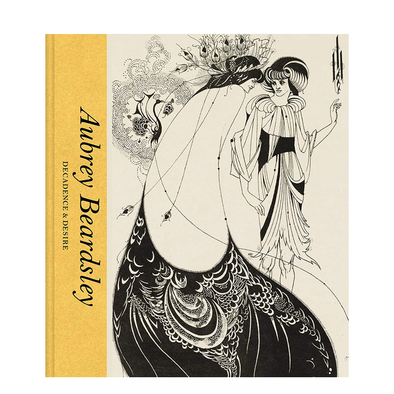 【现货】【博物馆】Aubrey Beardsley: Decadence and Desire 奥伯利.比亚兹莱：堕落与欲望 现当代艺术 英文原版图书籍正版 Jan M 书籍/杂志/报纸 艺术类原版书 原图主图