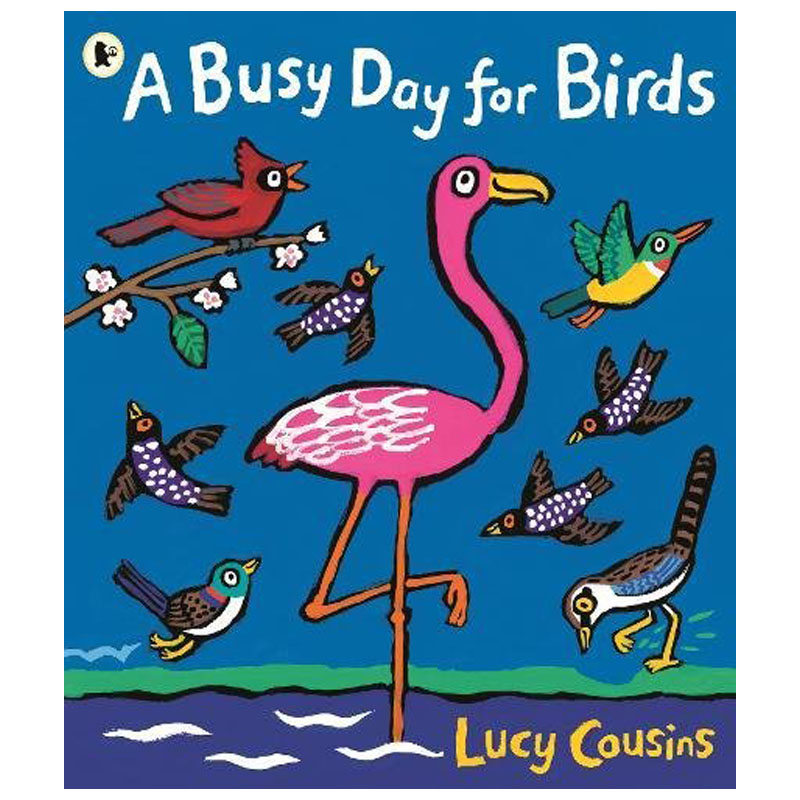 【现货】A Busy Day for Birds，小鸟忙碌的一天  英文儿童绘本