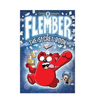 【预售】弗莱姆伯岛 1：秘密之书 Flember 1 英文进口原版儿童章节书 百万销量年度插画家Jamie Smart儿童奇幻冒险系列