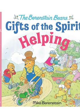 【预售】帮助（贝伦斯坦拥有圣灵的恩赐）Helping (Berenstain Bears Gifts of the Spirit)英文进口原版图书儿童绘本Mike Berens